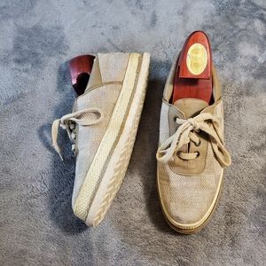 Stuart Weitzman Sz 7 Platform Espadrilles Sneakers